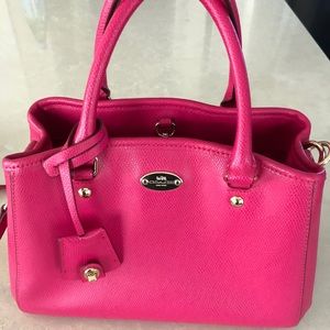 Coach Hot Pink Double Handle Bag!